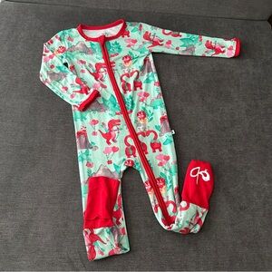 Birdie Bean Arlo Bamboo Viscose Convertible Romper size 18-24 months